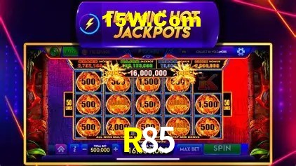 Jogos populares e pagamentos rápidos na R85